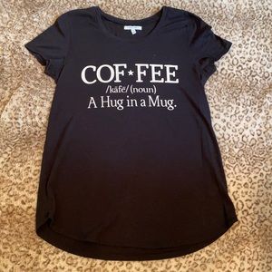 Adorable dictionary Coffee tee!
